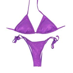 Purple bikini
